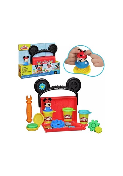 Play Doh Mickey Mouse On The Go Garage Oyun Hamuru Seti G3109 Çok Renkli