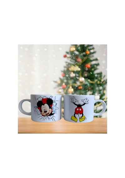 Mickey Mouse Kupa Bardak Tek Adet 0306 Çok Renkli