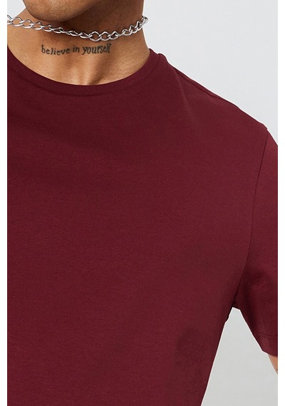 Loft Regular Fit Erkek Tişört Lf2029278 Bordo