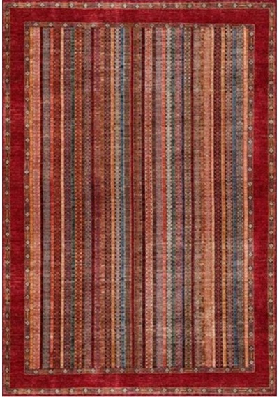 Çam Halı Gloria Td406 Multi Şal Desen Dokuma Saçaklı Kilim