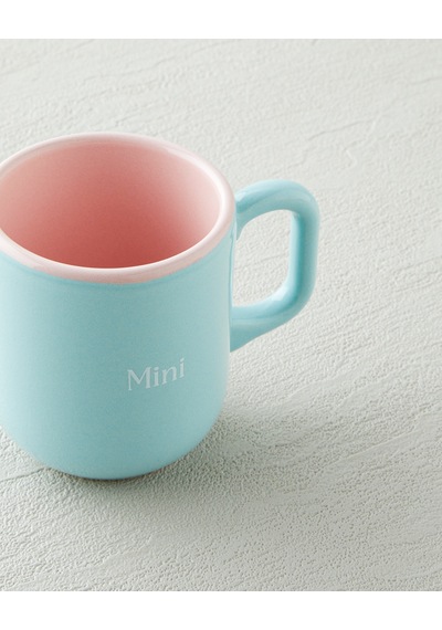 Mini&mummy Seramik İkili Kupa 150-230 Ml Mavi - Pembe