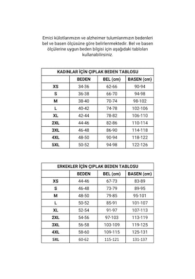 Caretex EH-39 Bacak Fermuarlı Alzheimer Erkek Hasta Tulumu M