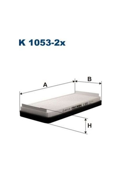 Filtron K1053-2x Polen Filtresi W210 9500 S210 9603 W220 9905 C215 9905 1987431020