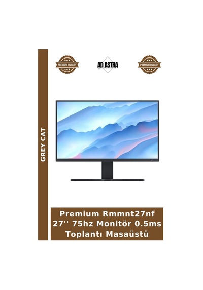 Premium Rmmnt27nf 27'' 75hz Monitör 0.5ms Toplantı Masaüstü