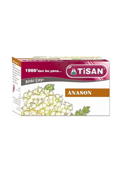 Tisan Anason Bitki Süzen Poşet Çay 2 x 20'li