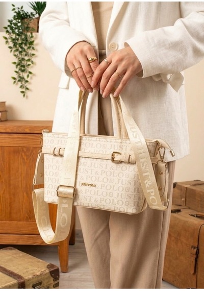 Galb Leather 3 Renk Okul Cantasi Bej