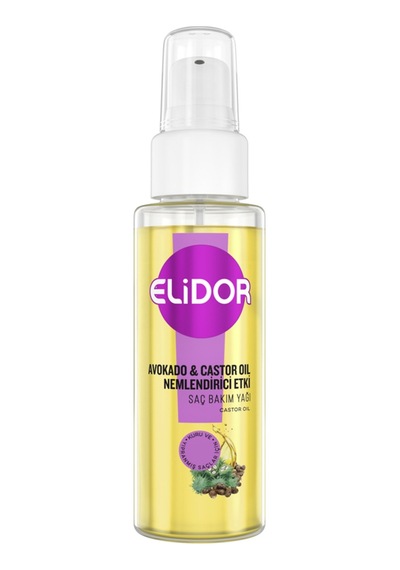 Elidor Avokado & Castor Oil Saç Bakım Yağı 80 Ml - 6 Adet Tarı