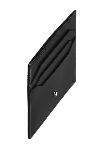 Montblanc Meisterstück Pıx Tükenmez Kalem Ve Deri 6 Bölmeli Kartl Siyah