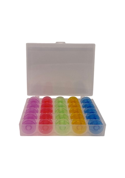 Ev Tipi Aile Dikiş Makinesi Plastik Geniş Masura Renkli Kutulu / Hm2518m 25 Adet