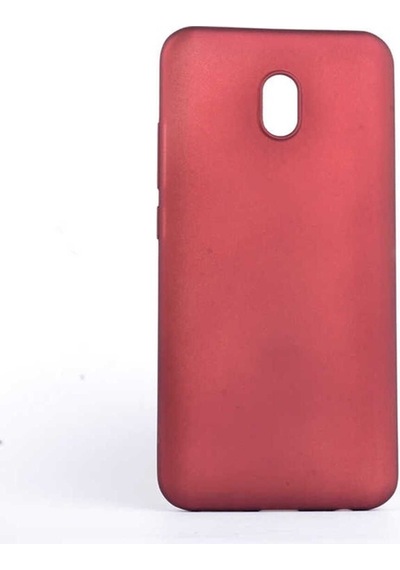 Xiaomi Redmi 8a Kılıf Zore Premier Silikon Kapak Mürdüm