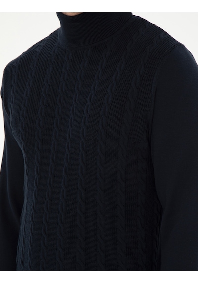 Pierre Cardin Erkek Lacivert Kazak /triko 50300500-vr033 Lacivert