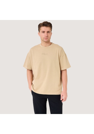 Krem Fila Erkek T-shirt Delgado Fam0564 Krem