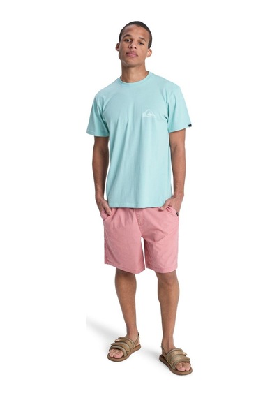 Quiksilver Ev Mını Logo Erkek Tişört Eqyzt08181-qk.bga0 Mavi