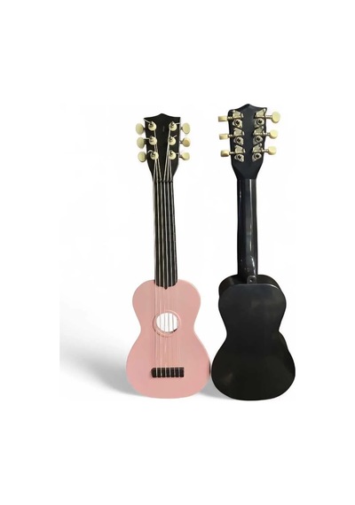 Onerr U202-pk 6 Telli Çocuk Gitarı Pembe Başlangıç - 1/2 Boy Küçük Eller İçin Ergonomik Sap, Hafif Gövde, Eğitim Odaklı İlk Gitarım