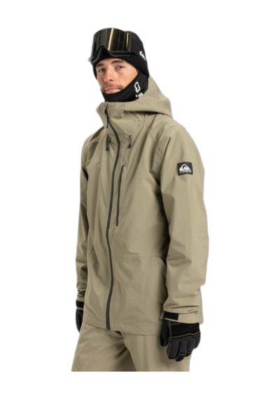 Quıksılver Quiksilver Muldrow Erkek Bej Snowboard Ceketi Tzc0 Taş