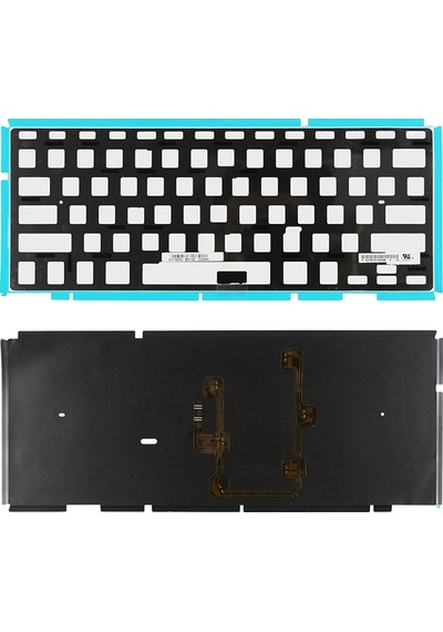 Apple MacBook Pro İle Uyumlu 17inc A1297 Klavye Işıkları Backlight Uk İngilizce-türkçe 2009/2011