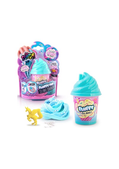 Fluffy Slime Marshmallow Dokulu Mavi