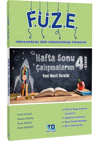 4. Sınıf Füze Hafta Sonu Çalışmalarım Soru Bankası