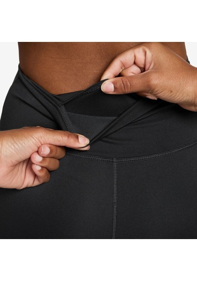 Nike W Nk Df One Hr Tıght Useam Siyah Kadın Tayt Hj9195-013
