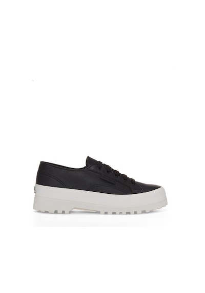 Superga 2555 Alpina Nappa Unisex Siyah Sneaker Siyah-188