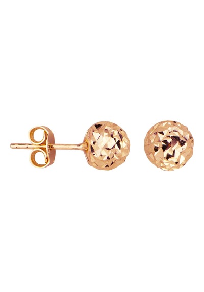 14 Ayar 7 Mm Altın Top Küpe 2,10 Gr-5983 53910844
