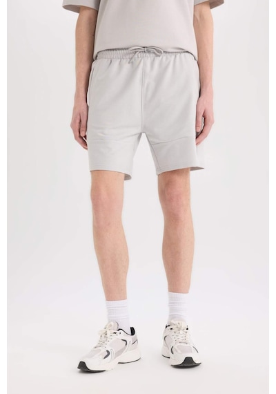 DeFacto Slim Fit Dar Kesim Dar Paça Basic Düz Şort B8674AX25SPGR184