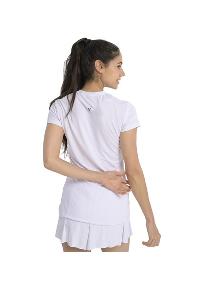 Sportive Ome Kadın Beyaz Koşu T-shirt 25yk001-byz 1710327 Beyaz