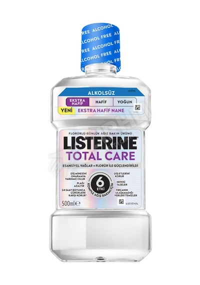 Listerine Total Care Alkolsüz Extra Hafif Tat Ağız Gargarası 500 Ml