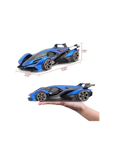 Maıs 36454 1/18 Lamborghini V12 Vision Gran Turismo Çok Renkli