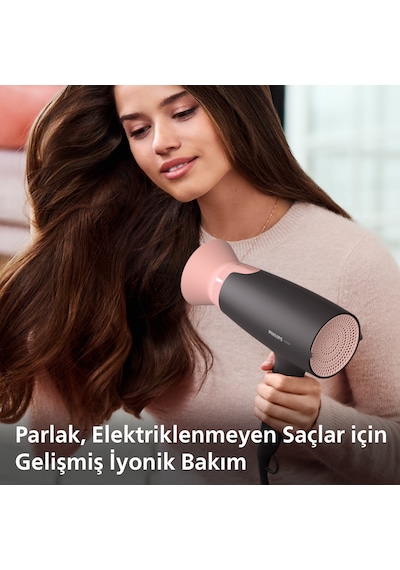 Philips BHD350/06 Thermoprotect Saç Kurutma Makinesi - 2100W, Gelişmiş İyonik Bakım, 6 Isı ve Hız Ayarı