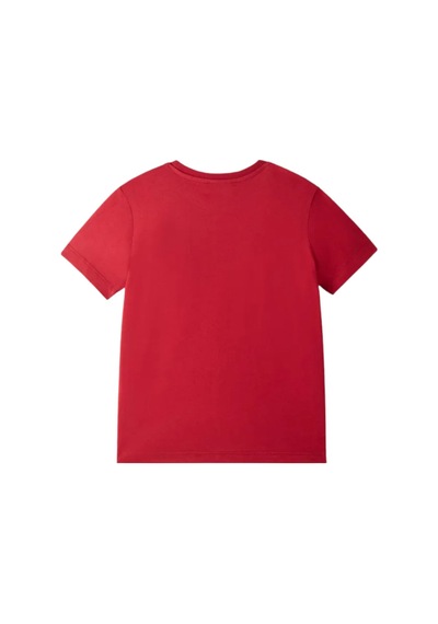 Galatasaray Parçalı Sarı-kırmızı 5 Yıldız Çocuk T-shirt Kırmızı - Sarı