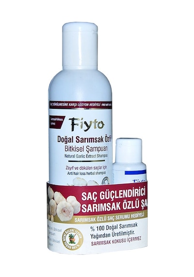 Fiyto Doğal Sarımsaklı Bitkisel Şampuan Seti 500 ML