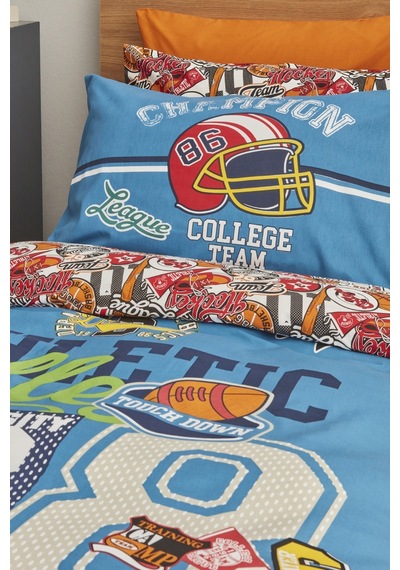 Karaca Home Young College Team %100 Pamuk Tek Kişilik Fitted Nev 200.22.14.0314