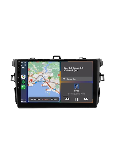 Toyota Corolla Android Multimedya Sistemi 2008-2012 Crv-4543xaa