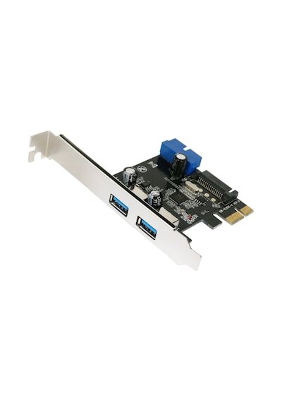 Pcı Express Usb 3.0 Kart 4703P 2 Port Sata Güç 19 Pin Çoklayıcı