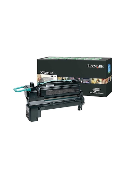 Lexmark X792-X792X1Kg Siyah Toner Yüksek Kapasiteli