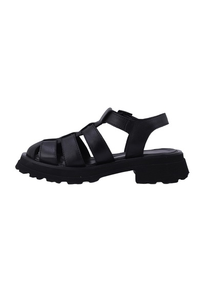 Albini Alb26101286 Kadın Düz Sandalet Siyah 37
