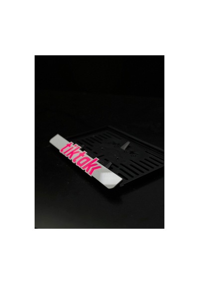 Tiktak Motosiklet 3 D Lüx Parlak Plakalık - 609008476