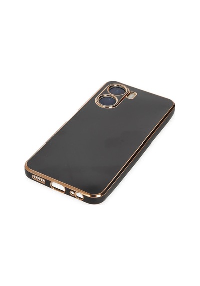 Cosmotex Newface Vivo Y16 Kılıf Volet Silikon - Siyah