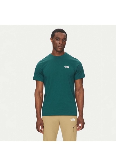 The North Face Simple Dome Erkek Yeşil Tişört Nf0a87ng6gı1 Yeşil