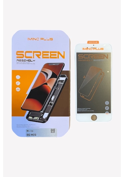 Apple Uyumlu iPhone 6g İmino Plus Ekran- Beyaz