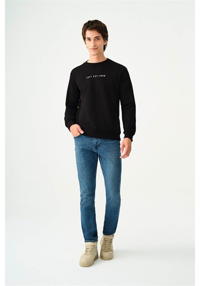 Loft Siyah Erkek Sweatshirt Lf2037100 Siyah