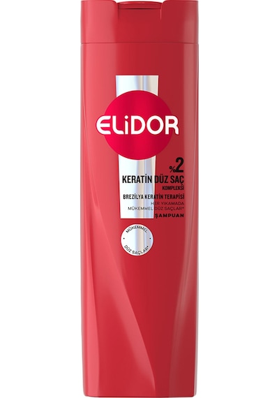Elidor Saç Bakım Şampuanı Brezilya Keratin Terapisi 400 Ml 2 Adet