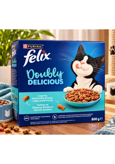 Purına Felix 800gr Somonlu Kuru Mama
