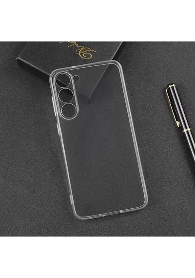 Galaxy S23 Plus Kılıf Zore Süper Silikon Kapak Renksiz