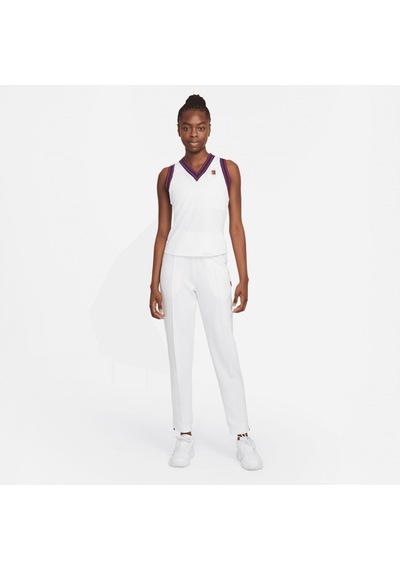 Nike Nikecourt Dri-fıt Kadın Beyaz Tenis Eşofman Altı Da4722-100