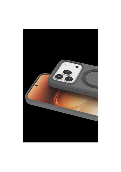 Huawei Honor 600 Regal Magsafe Standlı Kapak - Titan Gri