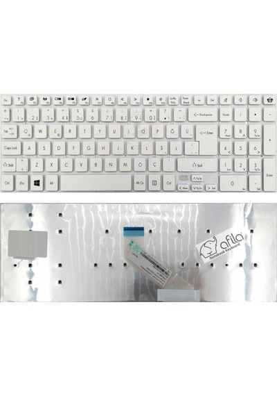 Pk130o41b08 Uyumlu Notebook Klavyesi Beyaz Tr