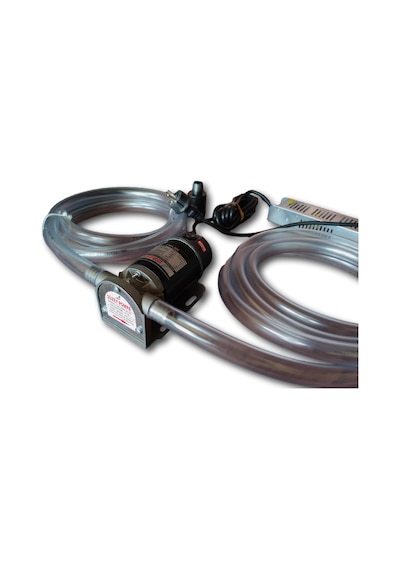 220&12 Volt 3/4'' Adaptörlü Sıvı Aktarma Pompası + 5 Metre Hortum