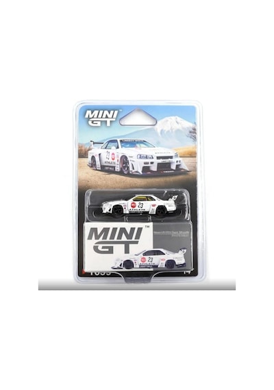 1/64 Nissan Lb-er34 Super Silhouette Athlete/collet Blister Paket Beyaz